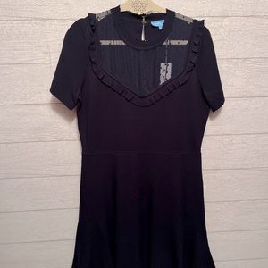 DRAPER JAMES *BNWT* Sheer Yoke A-Line Dress